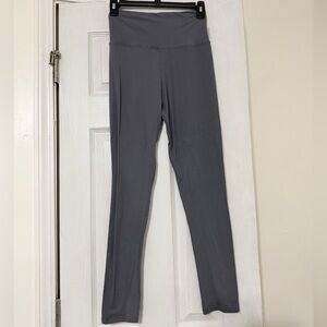 Leggings Gray and Olive Green Women's High-Waisted